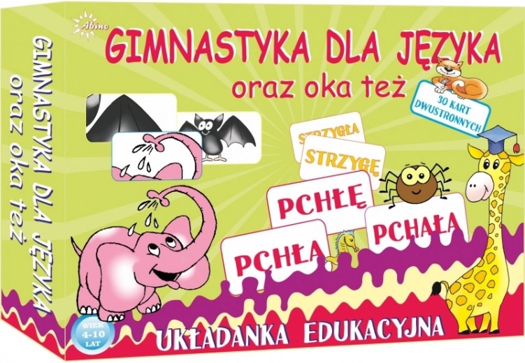 Gimnastyka dla języka – gioco logopedico e di memoria per bambini