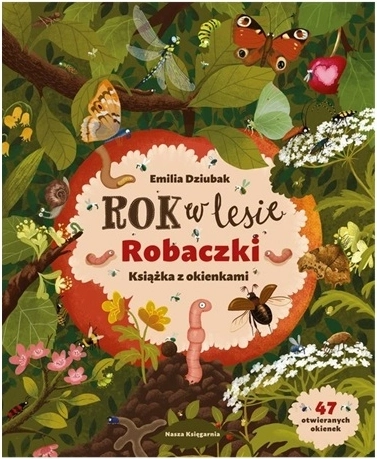 Un anno nel bosco: insetti – libro con finestrelle