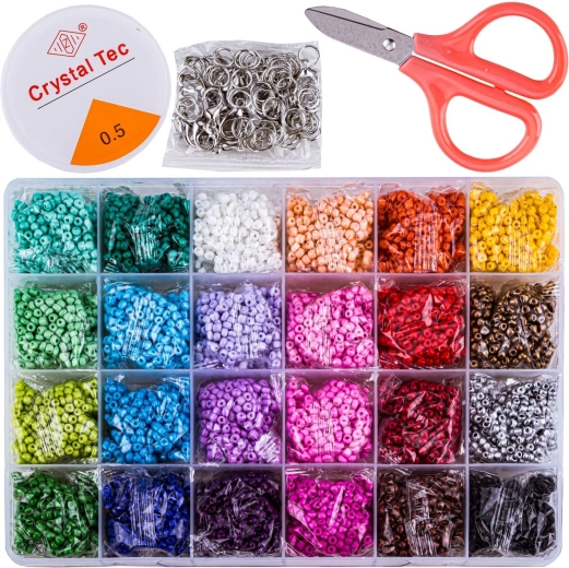 Set di perline per realizzare braccialetti, gioielli e collane - 1 pezzo