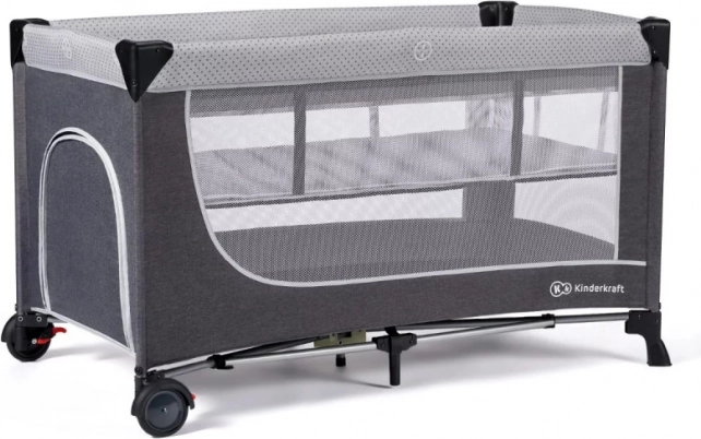 Lettino da viaggio LEODY Grey