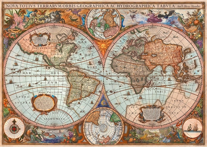 Puzzle mappa storica del mondo 3000 pezzi SCHMIDT
