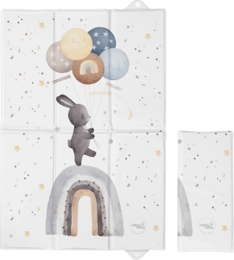 Ceba baby fasciatoio da viaggio basic Rainbow Walk 60 × 40 cm