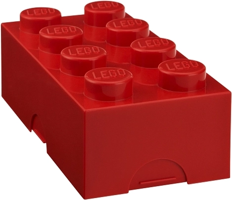 Scatola porta pranzo Lego – rossa