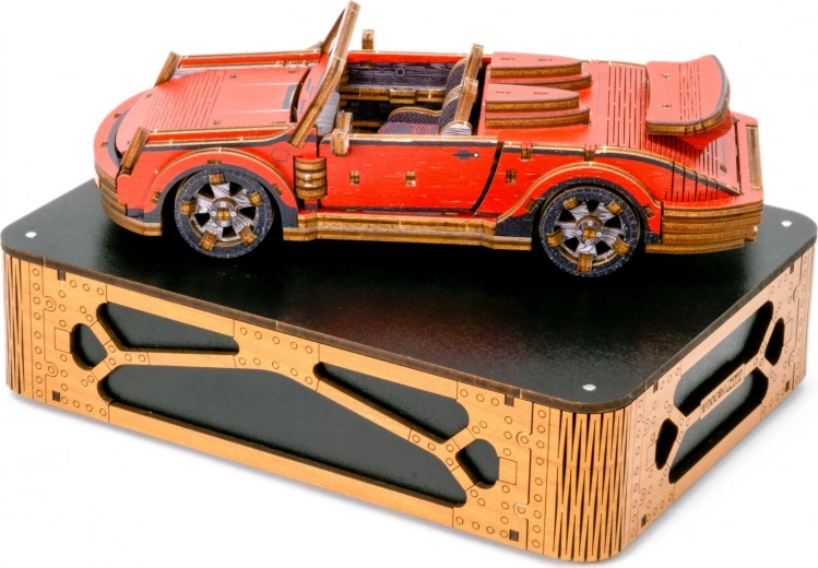 Puzzle 3D in legno auto sportiva – edizione limitata
