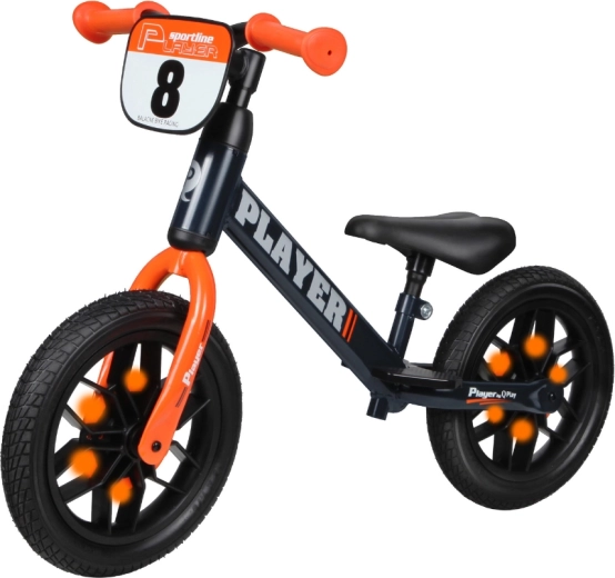 Bicicletta senza pedali Qplay Player arancione