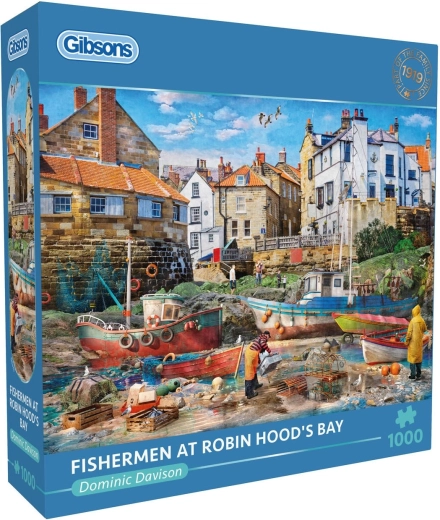 Puzzle Gibsons "Pescatori nella baia di Robin Hood" 1000 pezzi