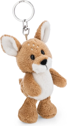 Nici portachiavi cerbiatto René 10 cm edizione verde