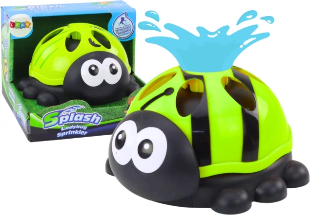 Irrigatore da giardino Coccinella Fontana d'acqua Verde