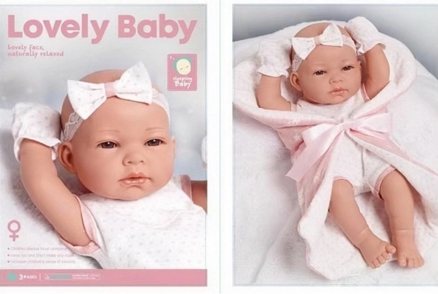 Bambola bebè Bobas 38 cm