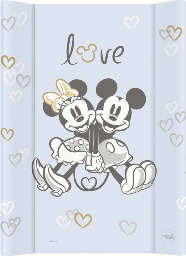 Ceba Baby fasciatoio con base rigida Comfort 50 × 70 Disney Minnie & Mickey blu