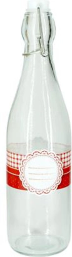 Bottiglia in vetro con chiusura a leva TORO 260 ml