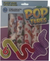 Tubetto fidget con effetto di luce