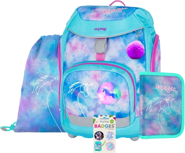 Set scolastico OXY Sherpy Unicorn 4 pezzi