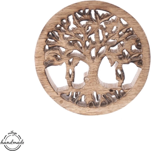 Orion albero della vita in legno di mango, piccolo
