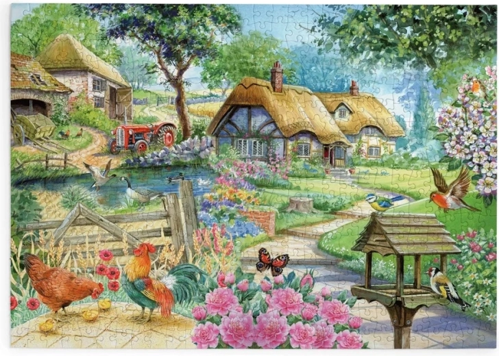 House of Puzzles Vita in campagna, puzzle da 500 pezzi grandi