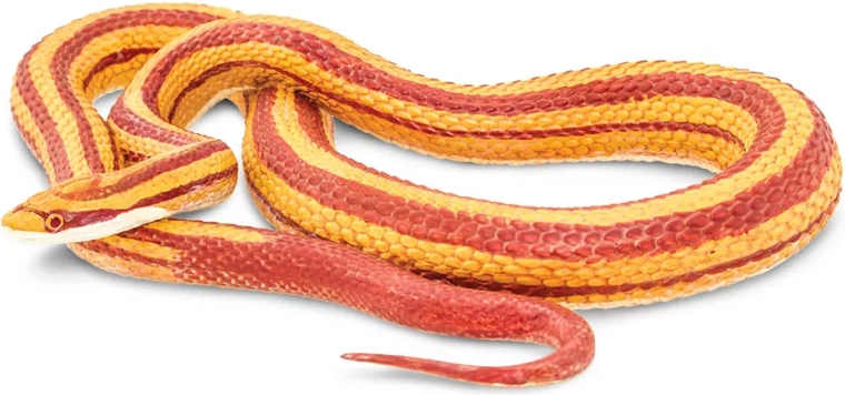 Figurina serpente del grano (ușovka rossa) Safari Ltd.
