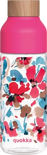 Borraccia Quokka Ice Red Flowers 720 ml