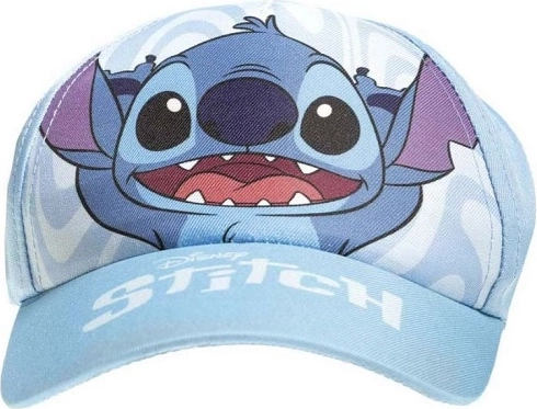 Cappellino da bambino Disney Stitch azzurro chiaro 52 cm