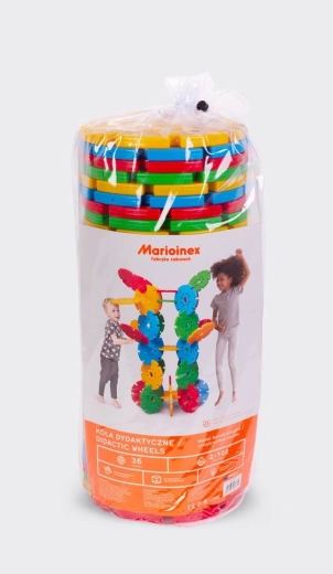 Set didattico di anelli costruttivi 36 pz