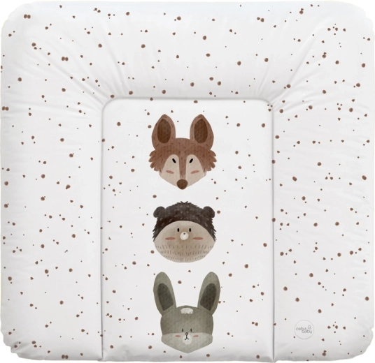 Ceba Baby fasciatoio morbido per cassettiera Basic Cute Animals 75 × 72 cm