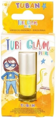 Smalto per unghie perlato per bambini TUBI GLAM giallo 5 ml
