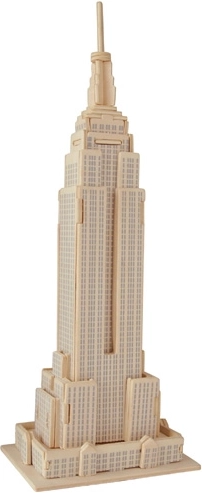 Puzzle 3D in legno Empire State Building