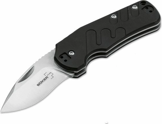 Böker Plus Worldwide coltello tascabile 6,8 cm, nero, G10