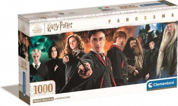 Puzzle 1000 pezzi Panorama Compact Harry Potter