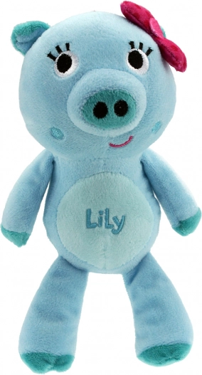 Maialino Lily peluche 17 cm