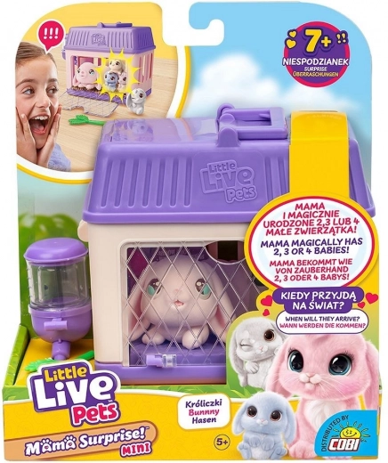 Figurina Little Live Pets - Mamma a Sorpresa Mini Coniglietto