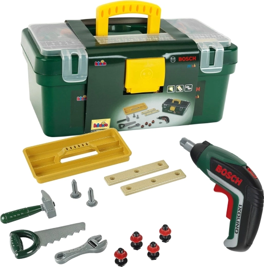 KLEIN valigetta con trapano BOSCH Ixolino II per piccoli fai-da-te