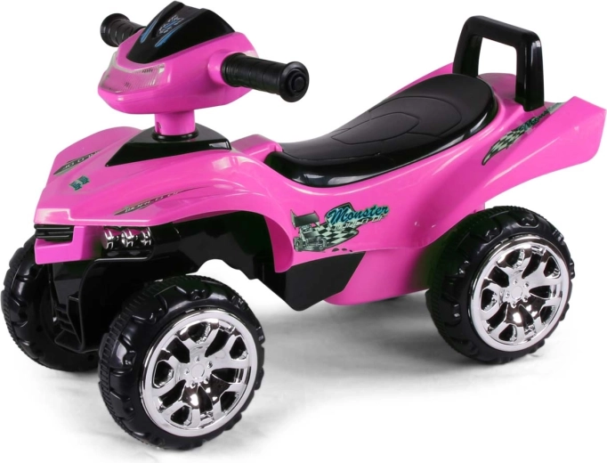 Milly Mally cavalcabile quad Monster nero-rosa