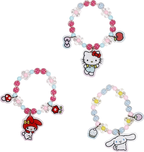 Kit creativo per realizzare braccialetti Hello Kitty