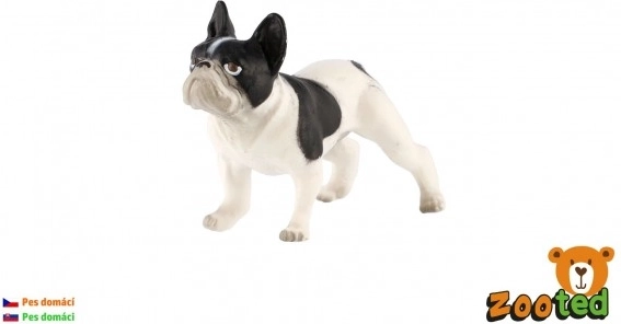 Bulldog francese – figurina in plastica 6 cm