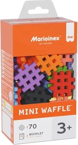 Mini costruzioni a waffle, 70 pezzi, modello 2