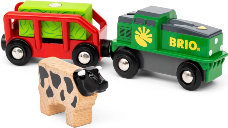 Treno agricolo a batteria BRIO