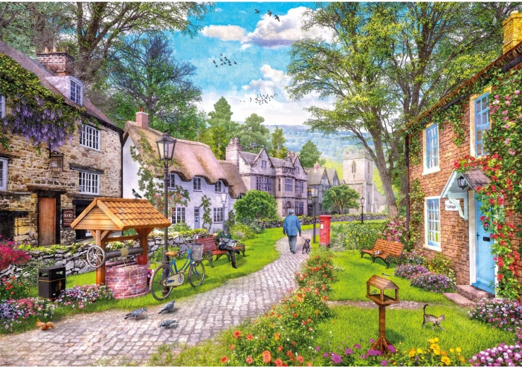 Puzzle GIBSONS Un momento di tranquillità 500 pezzi