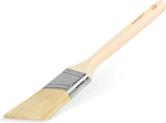 Pennello piatto da pittura con manico in legno 63 mm