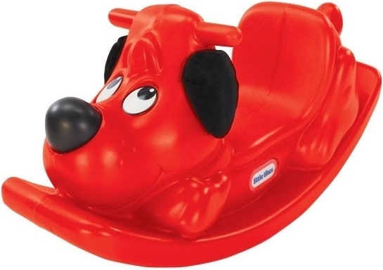 Cagnolino a dondolo LITTLE TIKES – altalena rossa in plastica per bambini piccoli