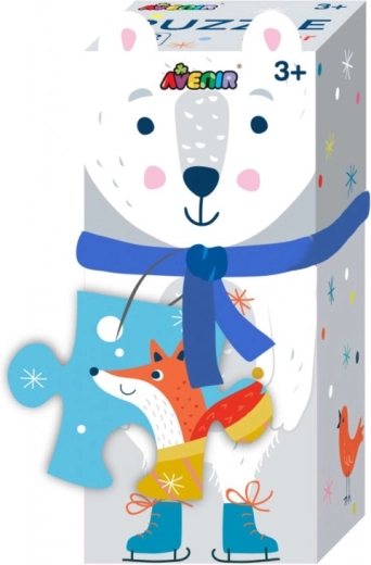 Puzzle da 28 pezzi – orso polare