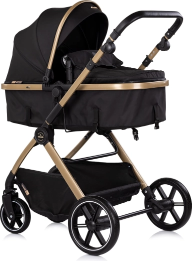 Chipolino Pearl passeggino combinato 2 in 1 Noir
