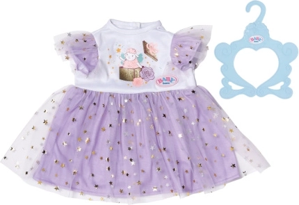 Vestito tutu viola BABY born per bambola da 43 cm