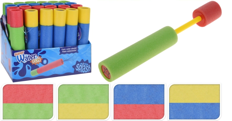 Pistola ad acqua in schiuma 26 cm per bambini