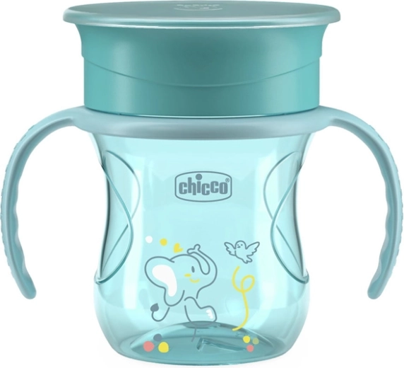 Tazza Chicco 360 Perfect X con manici teal 12m+