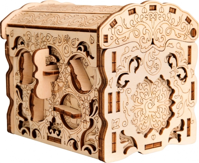 Scatola rompicapo in legno secret treasure di escapewelt