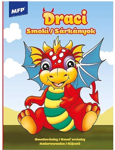 Album da colorare A4 – mix di motivi