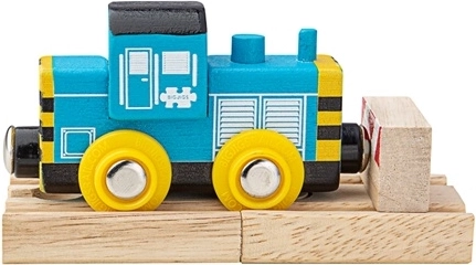 Bigjigs Rail locomotiva diesel da manovra in legno Classe 7