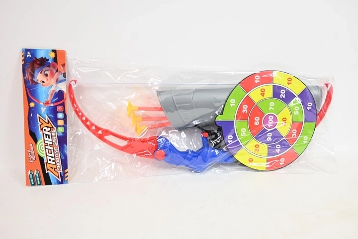 Set da tiro con l’arco per bambini con bersaglio e 3 frecce, 51 cm