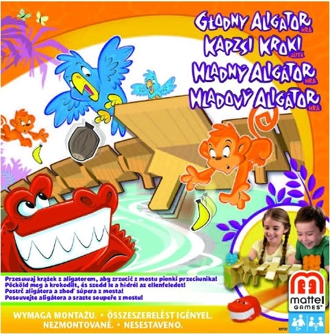 Alligatore Affamato – gioco di abilità per famiglie di Mattel