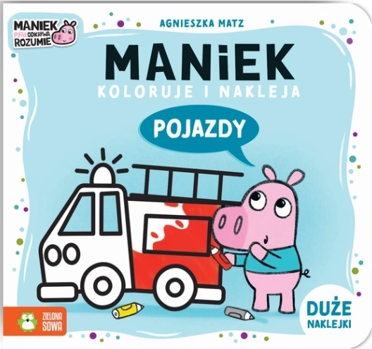 Maniek colora e attacca i veicoli